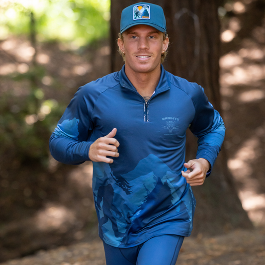 Mens Midland Quarter Zip - Sasquatch