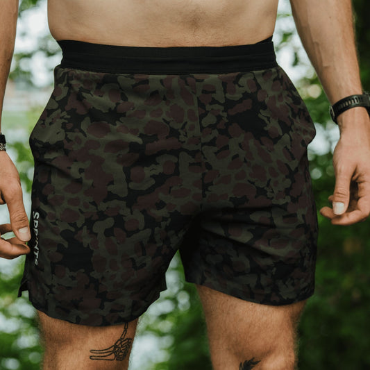 Mens Avigate 5" Fusion Short - The Range Camo