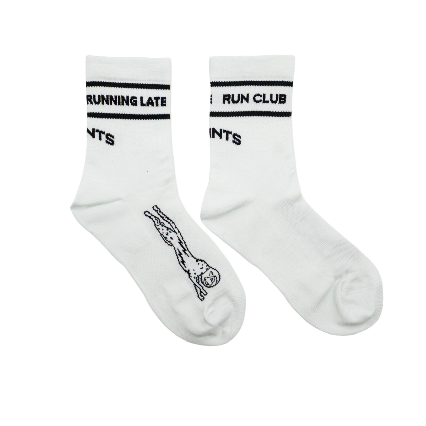 Core Zero Socks - Running Late Run Club