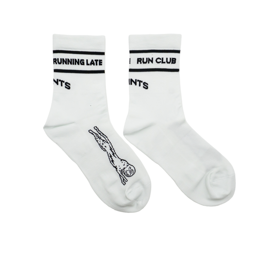 Core Zero Socks - Running Late Run Club