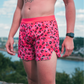 Mens 4" Avigate Run Short - Jag Camo Fuchsia