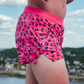 Mens 4" Avigate Run Short - Jag Camo Fuchsia