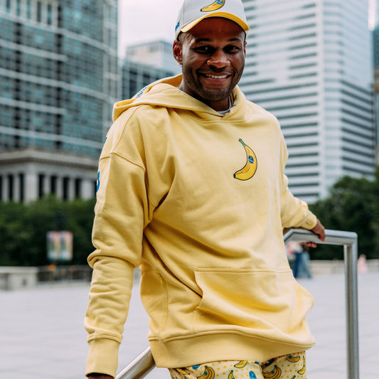 Oversized Hoodie - Chiquita Here For The Banana Run Club
