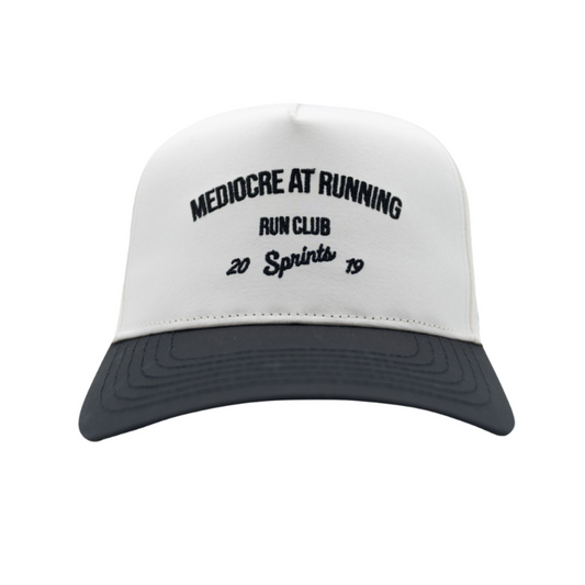 Mediocre at Running Run Club Structured VP Hat (Unisex)