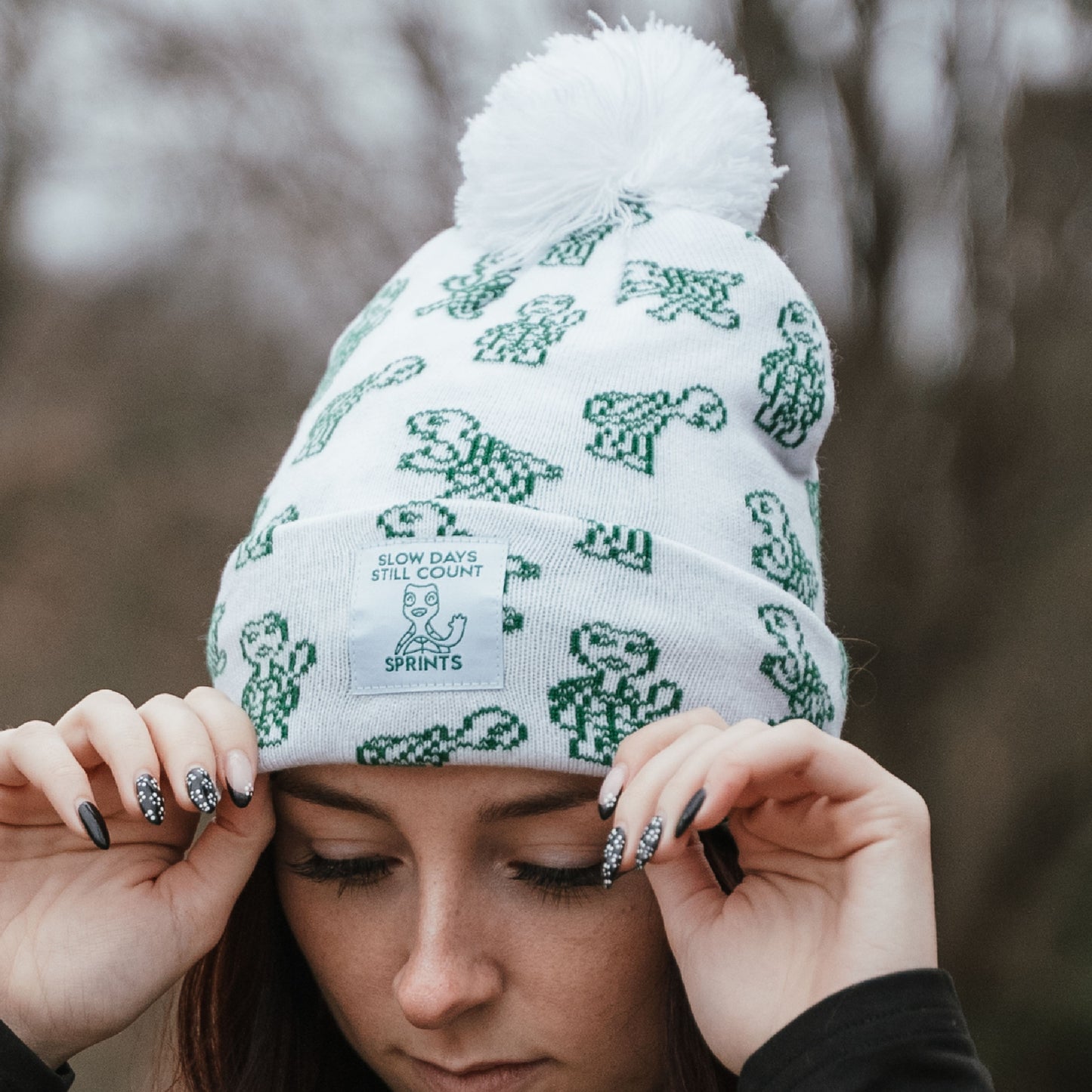 Slow Days Winter Hat (Unisex)
