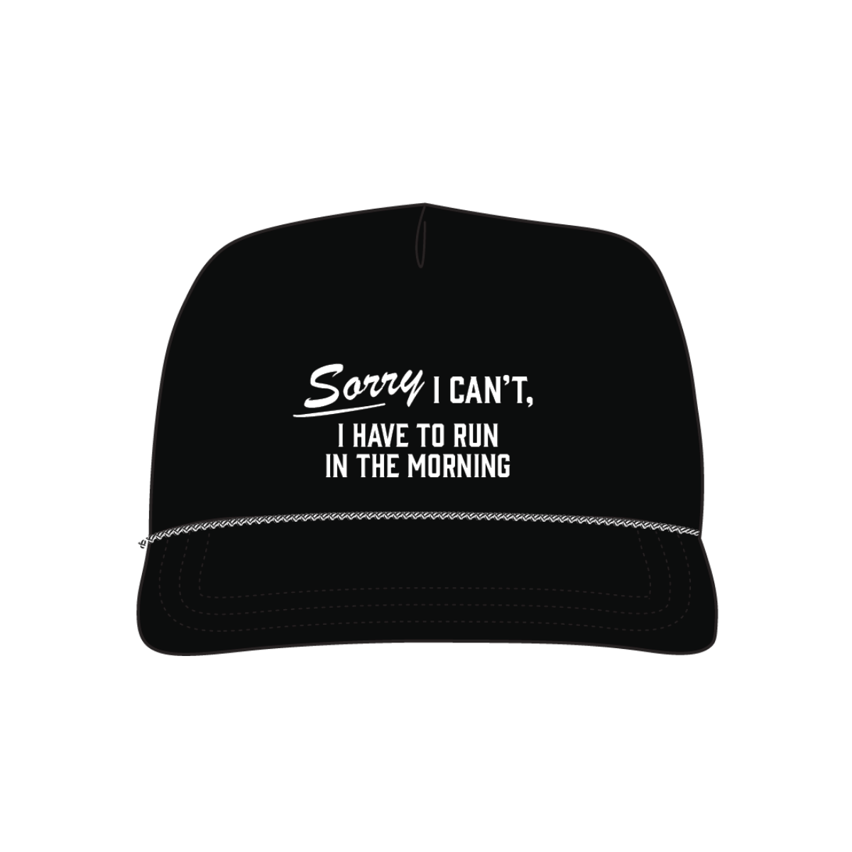 Sorry I Cant - EZ Rope Snapback Hat (Unisex)