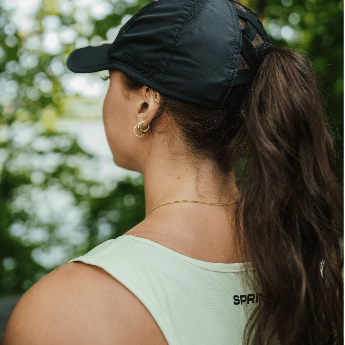 Ponytail Hat - Midnight Mile