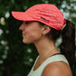 Ponytail Hat - Neon Flash Pink