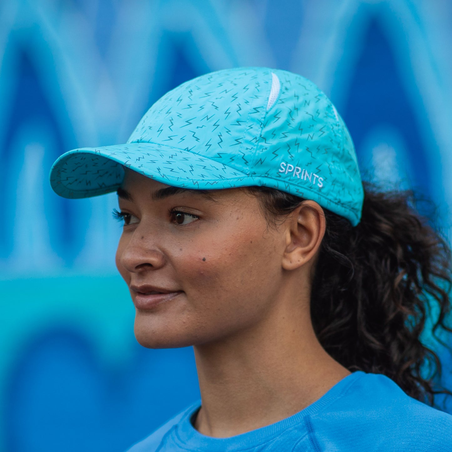 Electric Azure Flash Reflective OG Hat (Unisex)