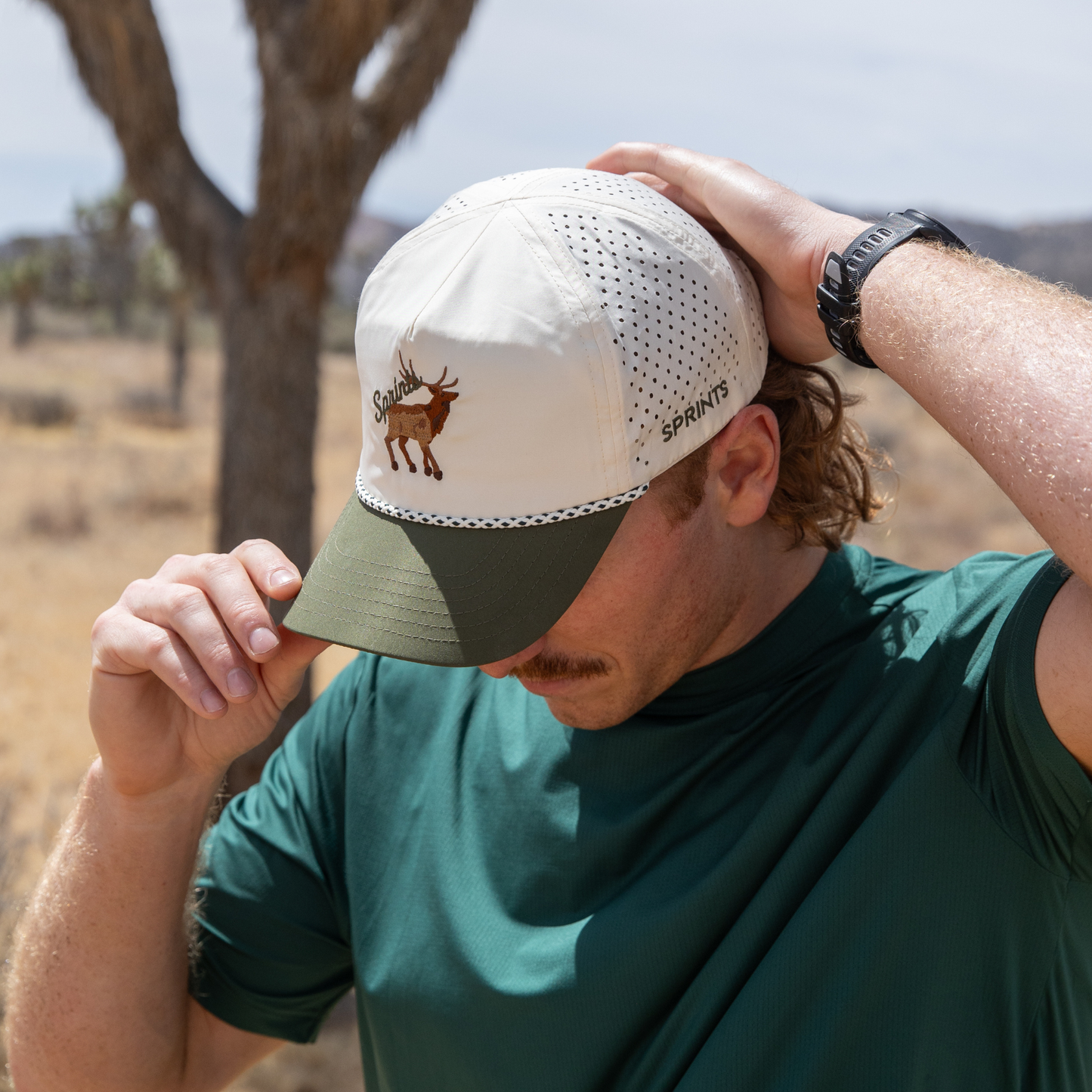 Mountain Elk EZ Rope Snapback Hat (Unisex)
