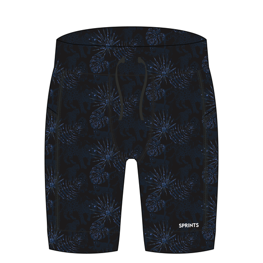 Mens Flexion 8" Compression Short - Acid Jags