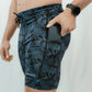 Mens Flexion 8" Half Tights - Acid Jags