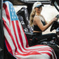 American Flag Car Seat Cover Towel