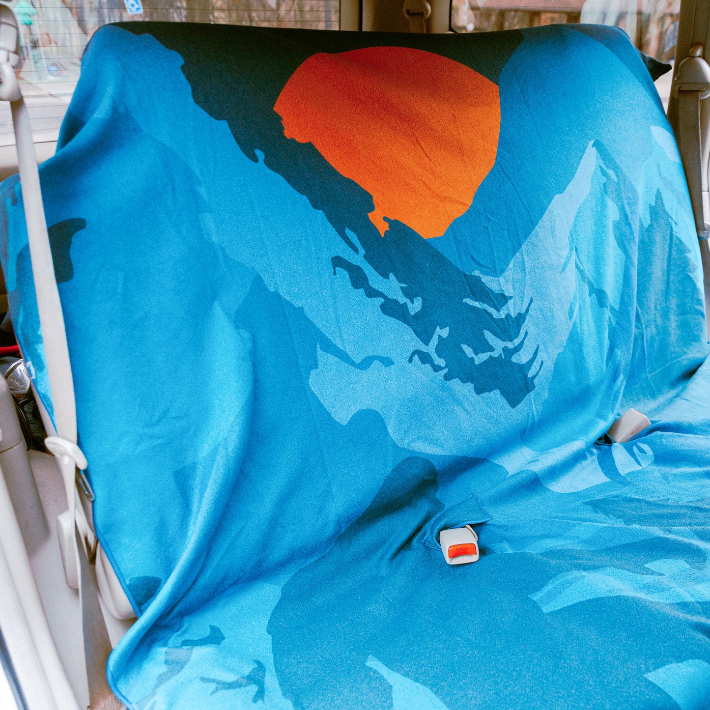 Big Foot's Full Moon Mud Mess Party Size Towel