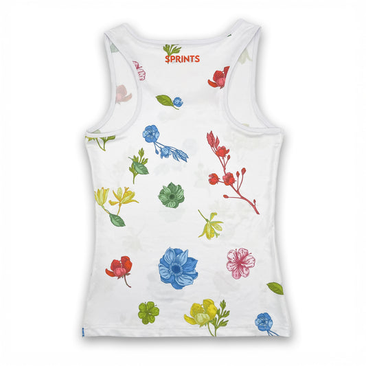 Womens Running Tank - Bloomsgate
