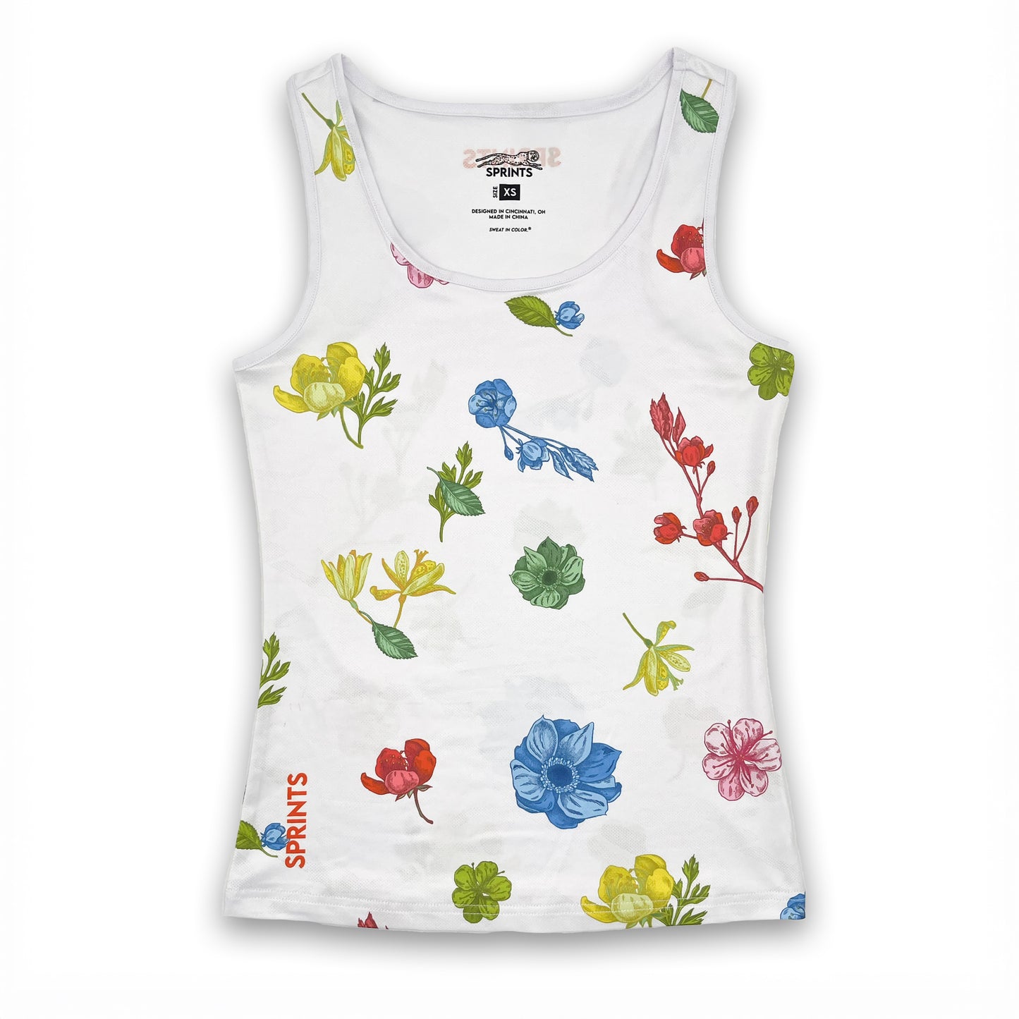 Womens Running Tank - Bloomsgate