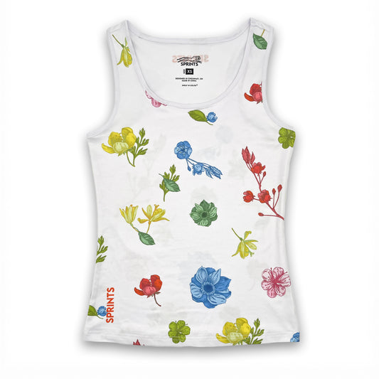 Womens Running Tank - Bloomsgate