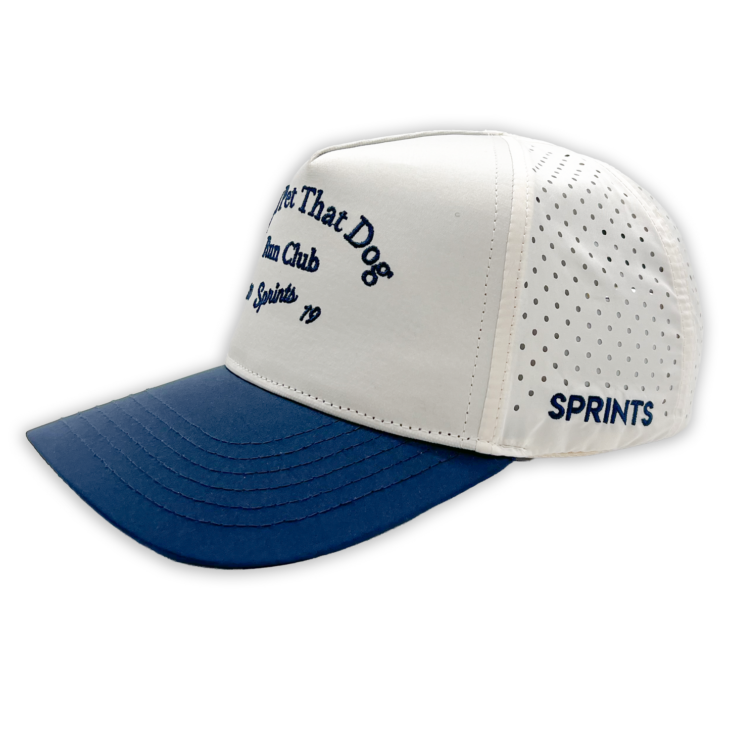 Can I Pet That Dog Run Club Structured VP Hat (Unisex)