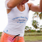 Womens Core Zero Running Tank - Cheaper Than Therapy Run Club White