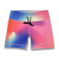 Womens Flexion 5" Compression Short - Skiddle Stratification
