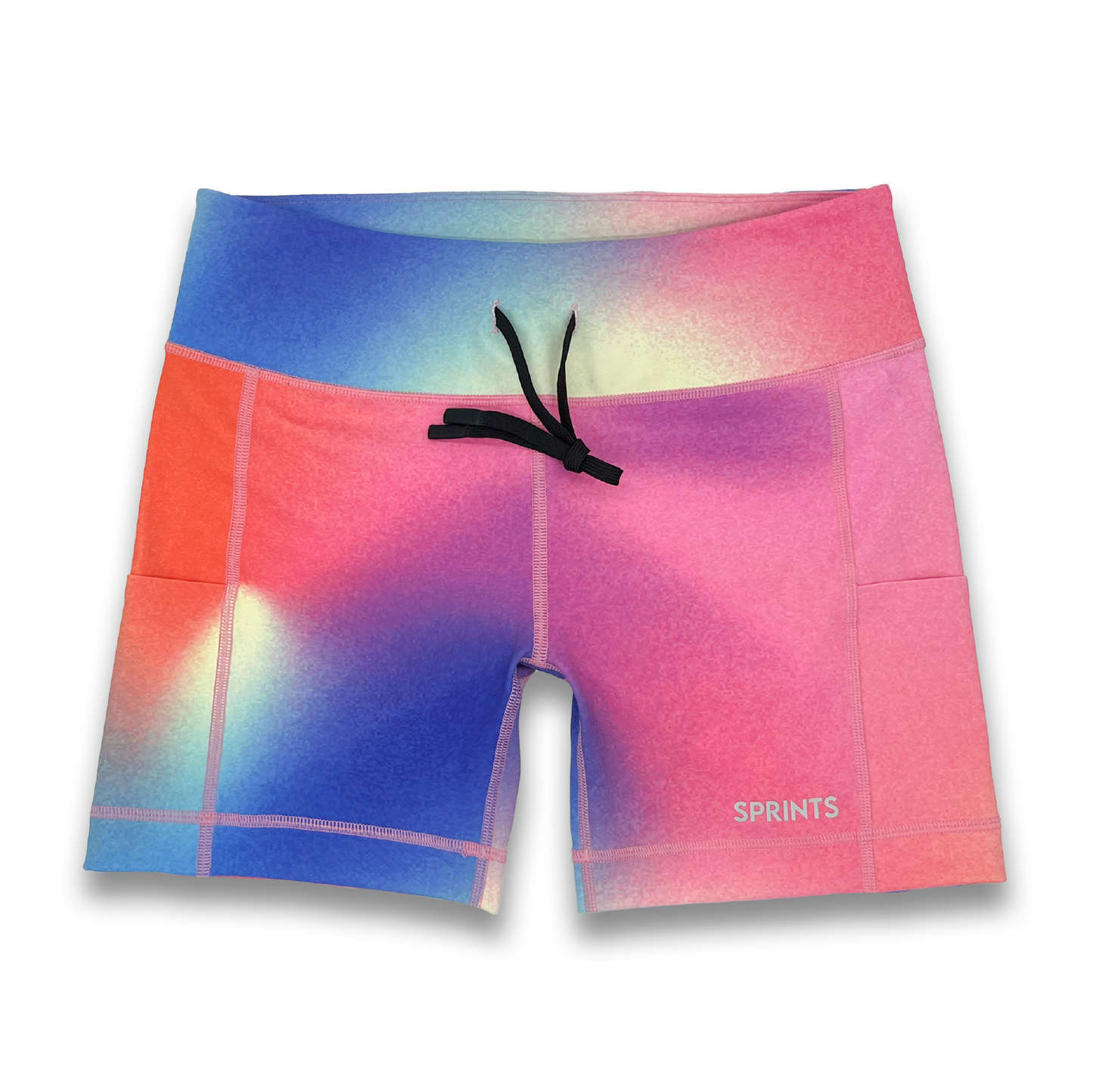 Womens Flexion 8" Compression Short - Skiddle Stratification