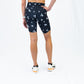 Womens Flexion 8" Compression Short - Florid Declamation