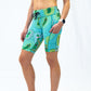 Womens Flexion 8" Compression Short - Pickle Power