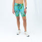 Womens Flexion 8" Compression Short - Pickle Power