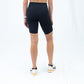 Womens Flexion 8" Compression Short - Stealth Black