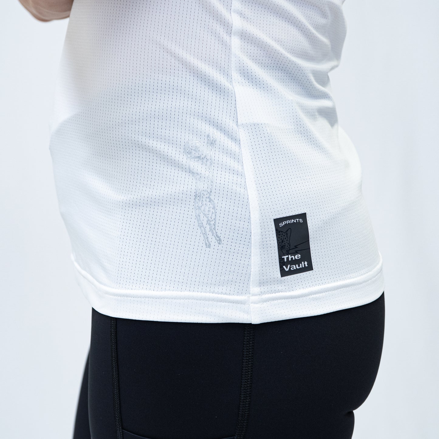 Womens Core Zero Running Tank - Stealth White