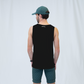 Mens Core Zero Running Tank - Stealth Black