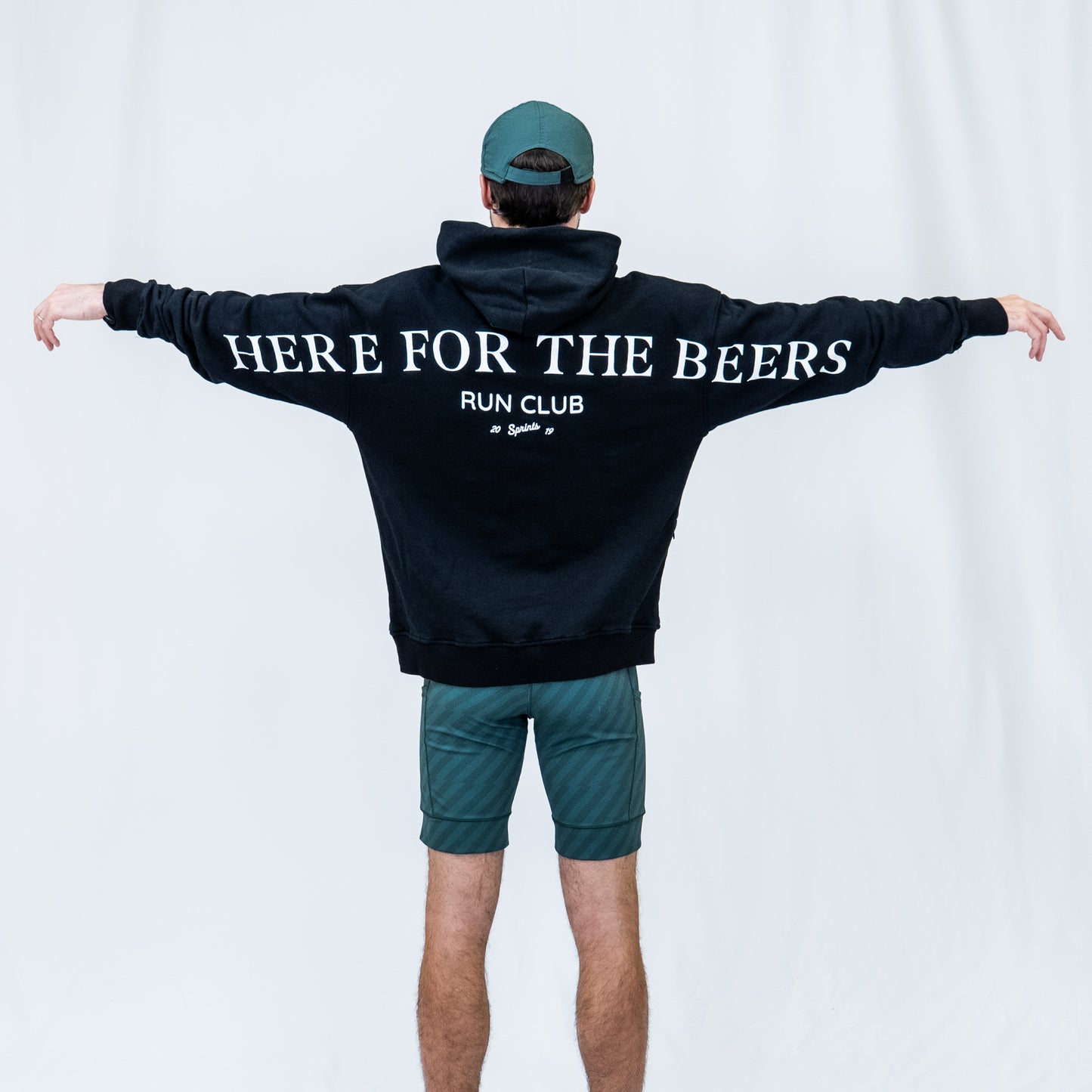 Run Club Hoodie - Here for the Beers (Unisex)