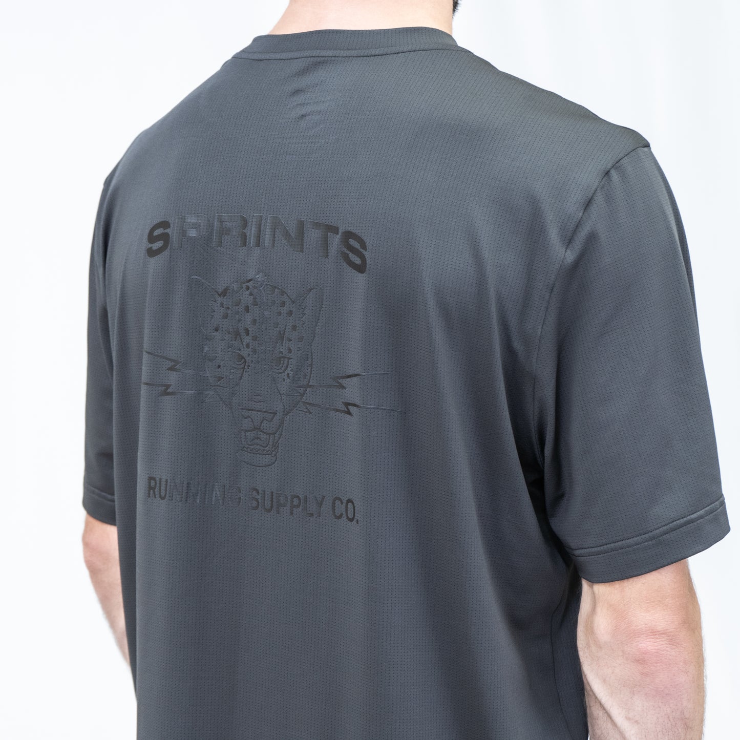 Mens Core Zero Tech Tee - Vault Jag Charcoal