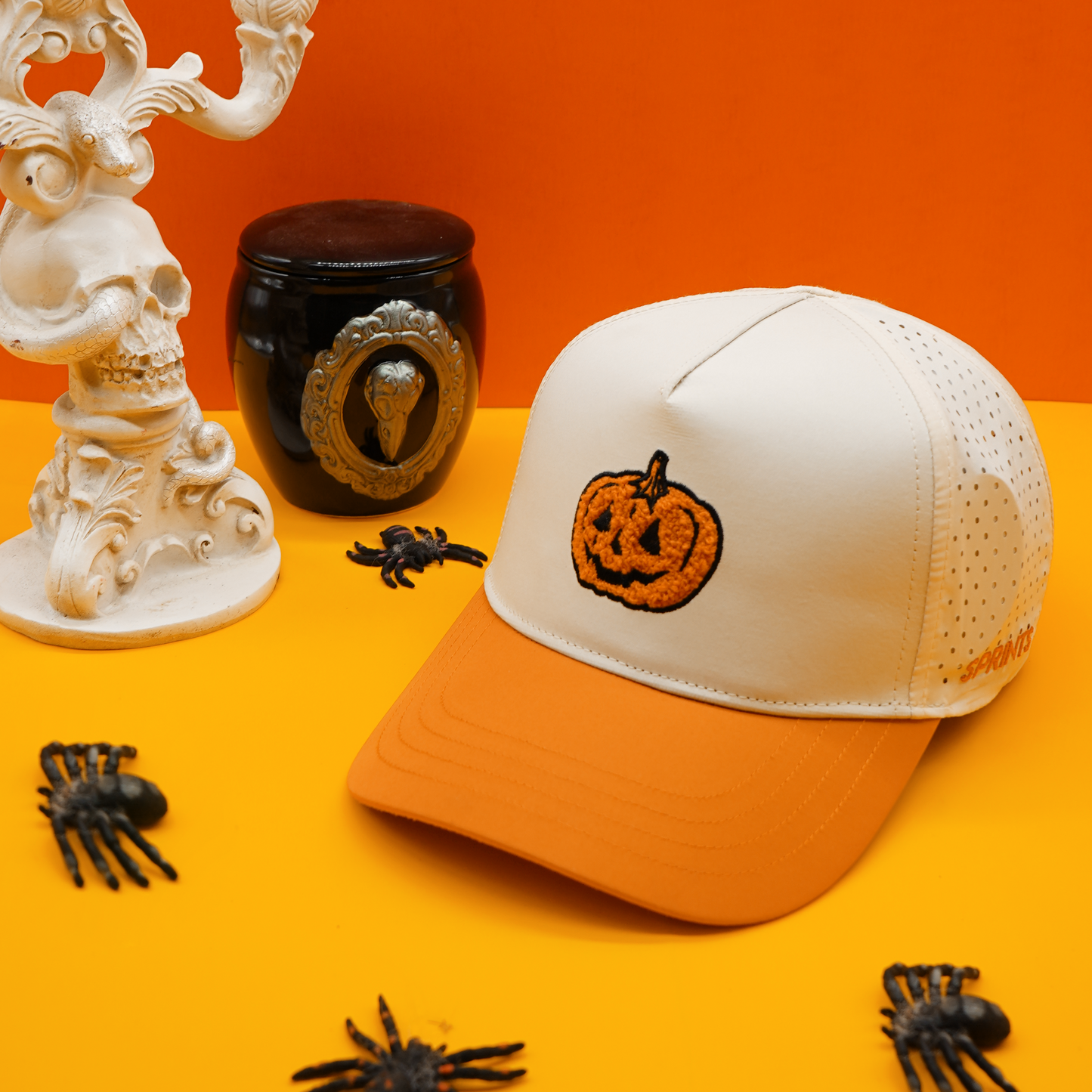 Grumpkin Pumpkin Structured VP Hat (Unisex)