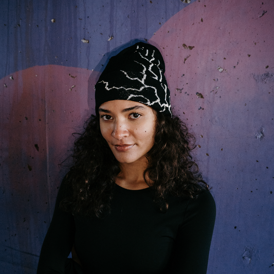 Dystopian Dark Miles Reflective Winter Hat (Unisex)