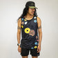 Mens Running Tank - Donuts