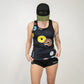 Womens Running Tank - Donuts