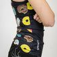 Womens Running Tank - Donuts