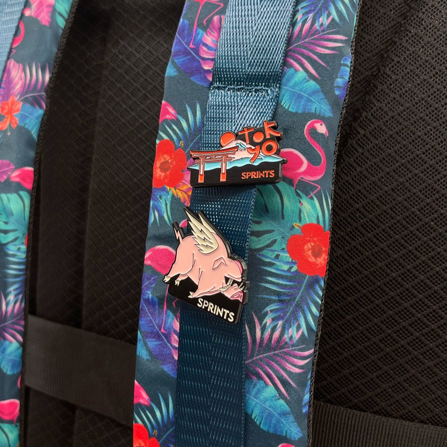 Flamingos Bolt Bag Backpack