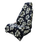 Flex on the Beach - Black Car Seat Cover Towel