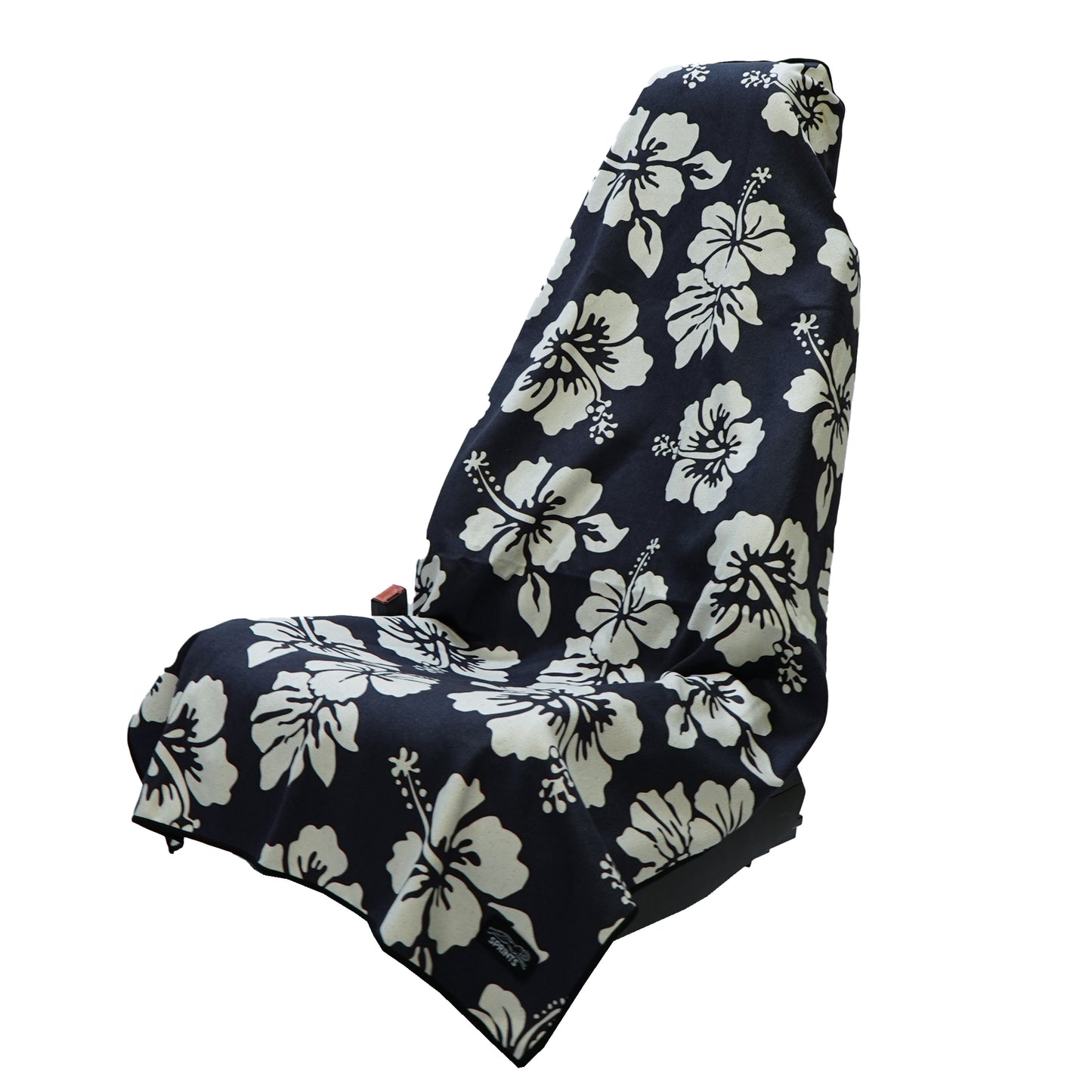 Flex on the Beach - Black Car Seat Cover Towel