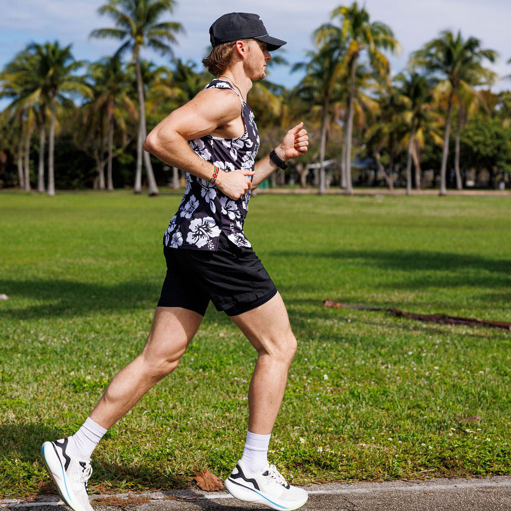 Mens Running Tank - Flex on the Beach