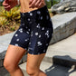 Womens Flexion 5" Compression Short - Florid Declamation