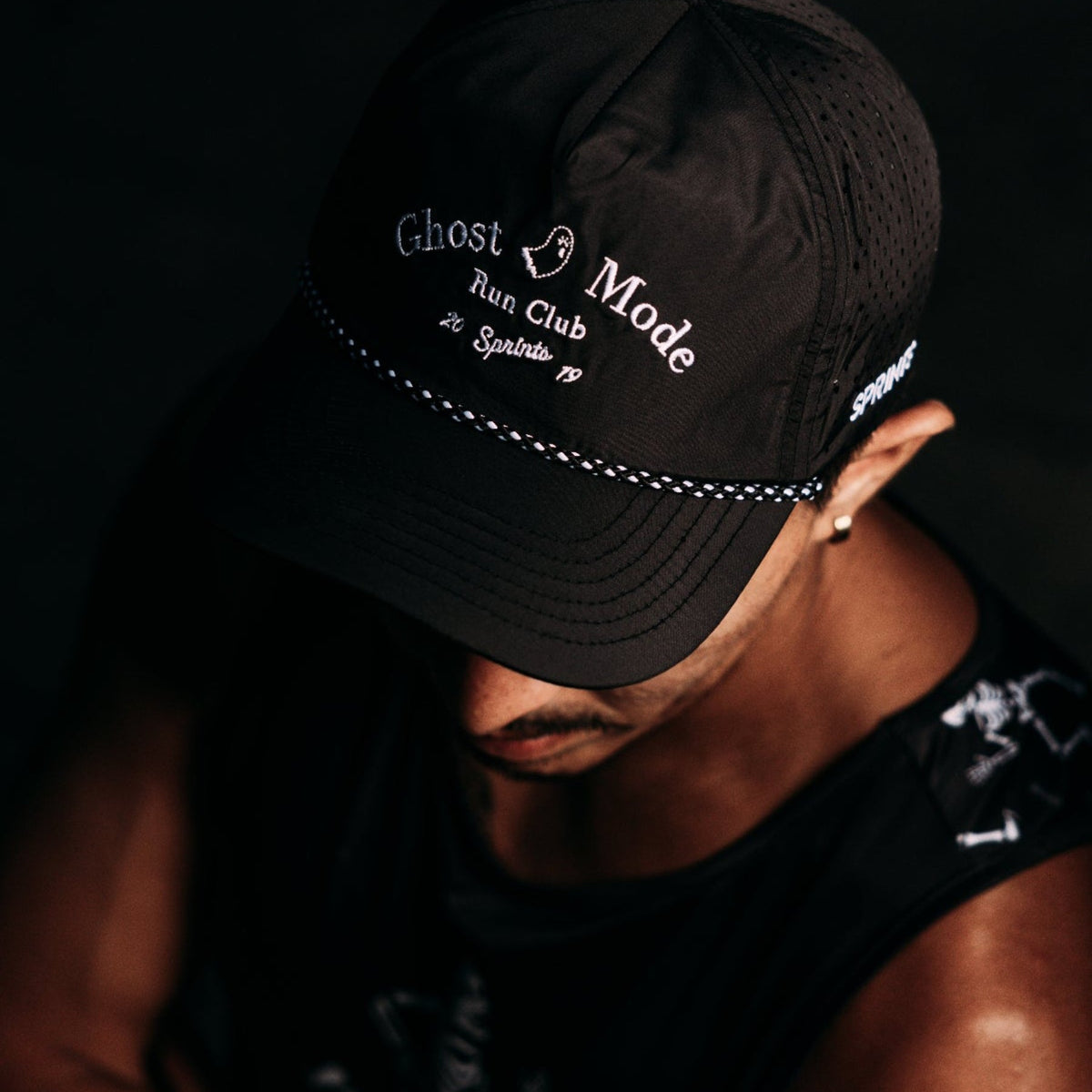 Ghost Mode EZ Rope Snapback Hat (Unisex)