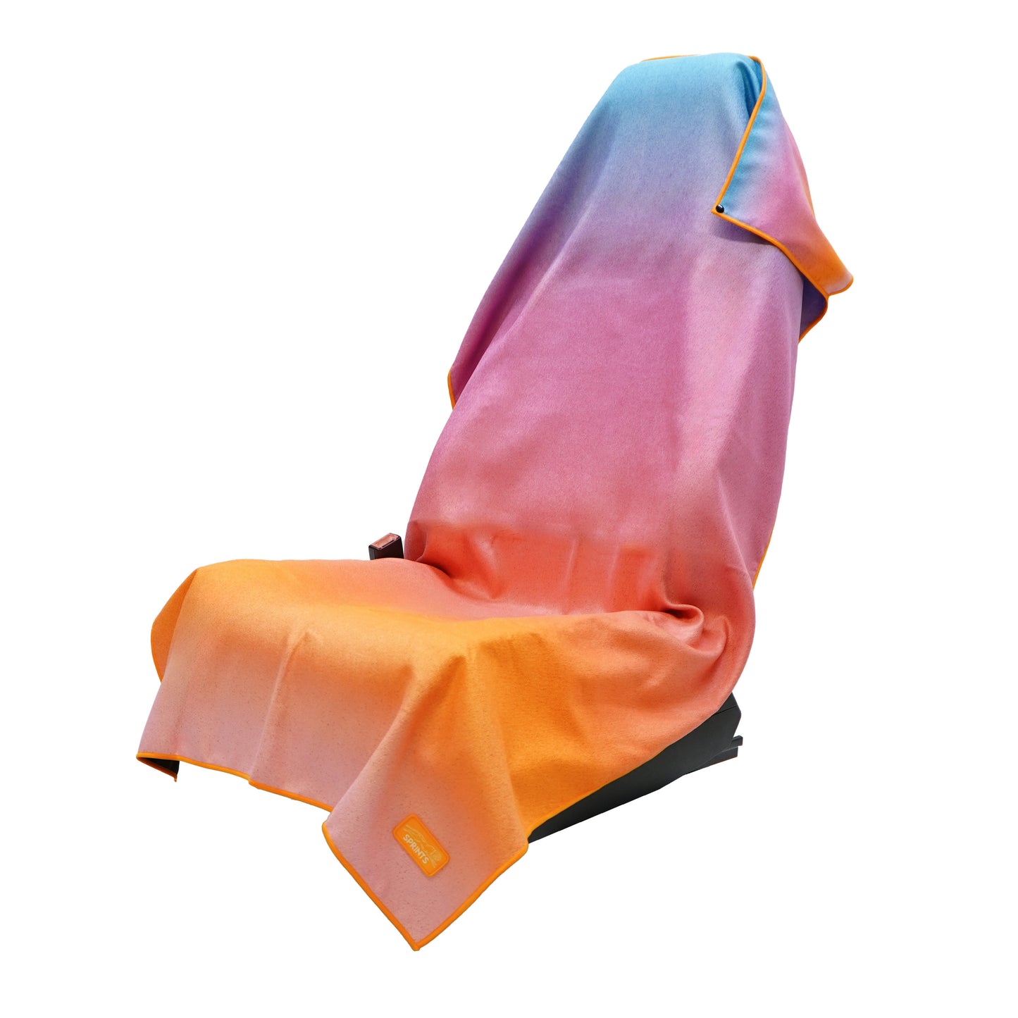 Golden Glow Car Seat Cover Towel