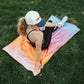 Golden Glow Car Seat Cover Towel