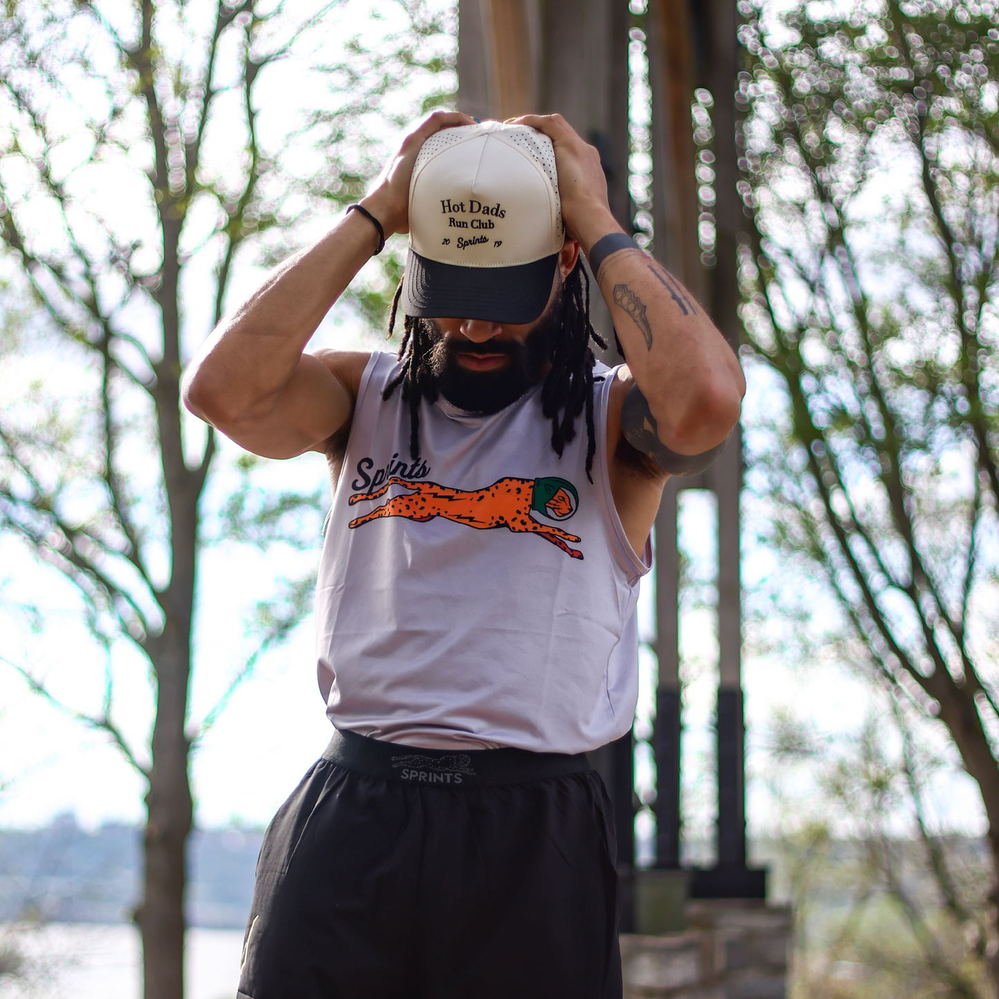 Hot Dad Run Club Structured VP Hat (Unisex)