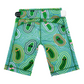 Womens Flexion 8" Compression Short - Pickle Power