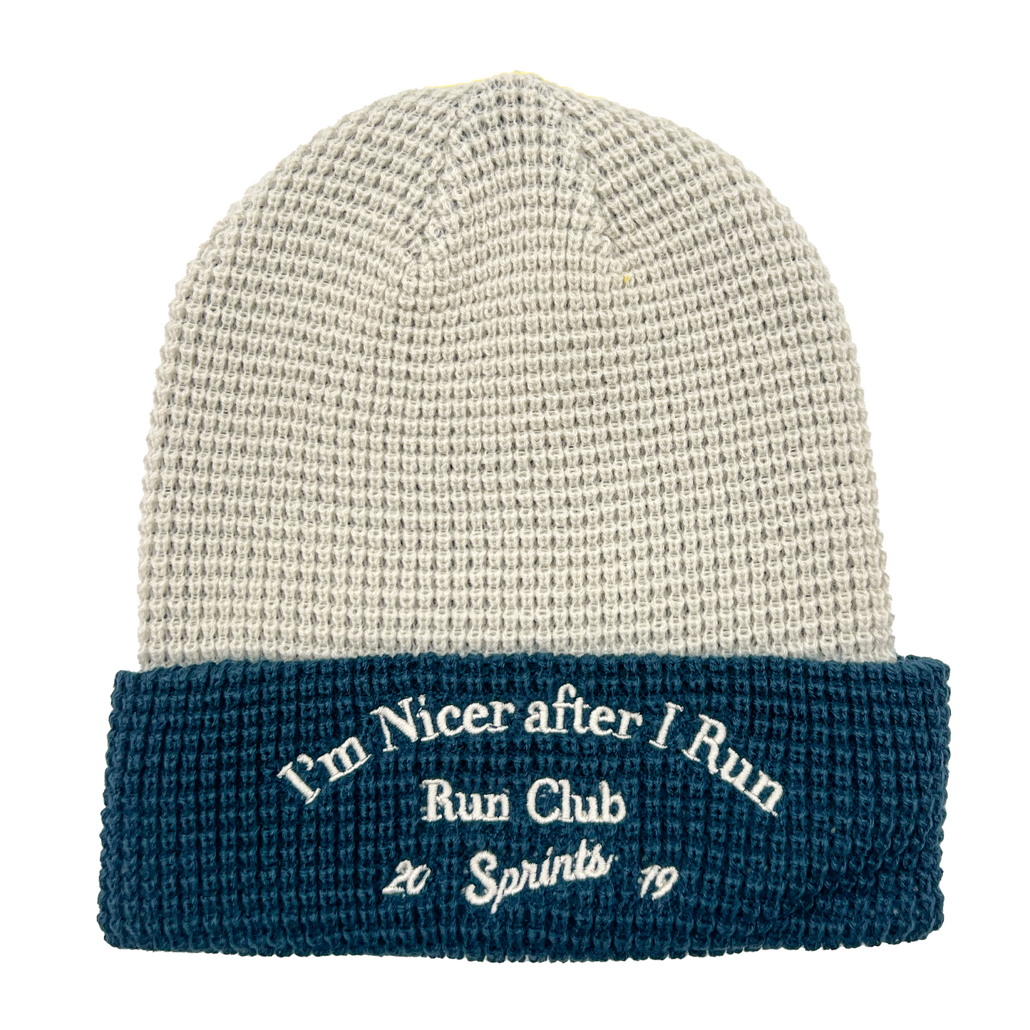 I'm Nicer After I Run Run Club Winter Hat (Unisex)