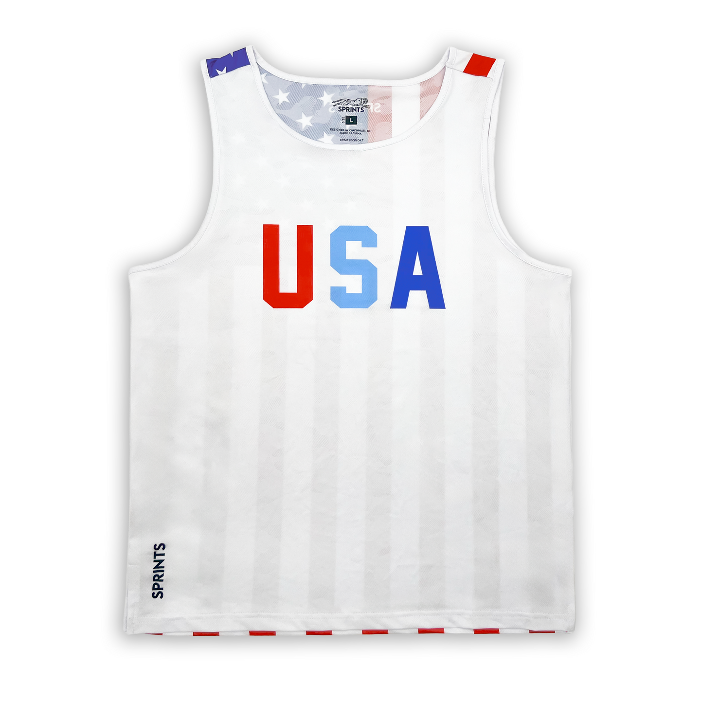 Mens Core Zero Running Tank - USA
